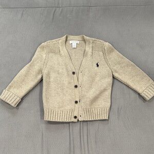 Polo by Ralph Lauren Kids Tan Cardigan